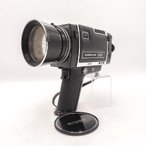 Chinon 410 macro super 8 cine film camera - fully working