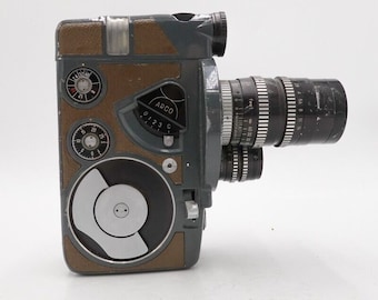 アルコ エイト ダブル 8 mm シネフィルム カメラ - トリプル レンズ