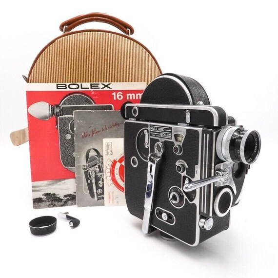 Paillard bolex h16 reflex rex 16mm filmcamera 25mm f 1.4 rx lens