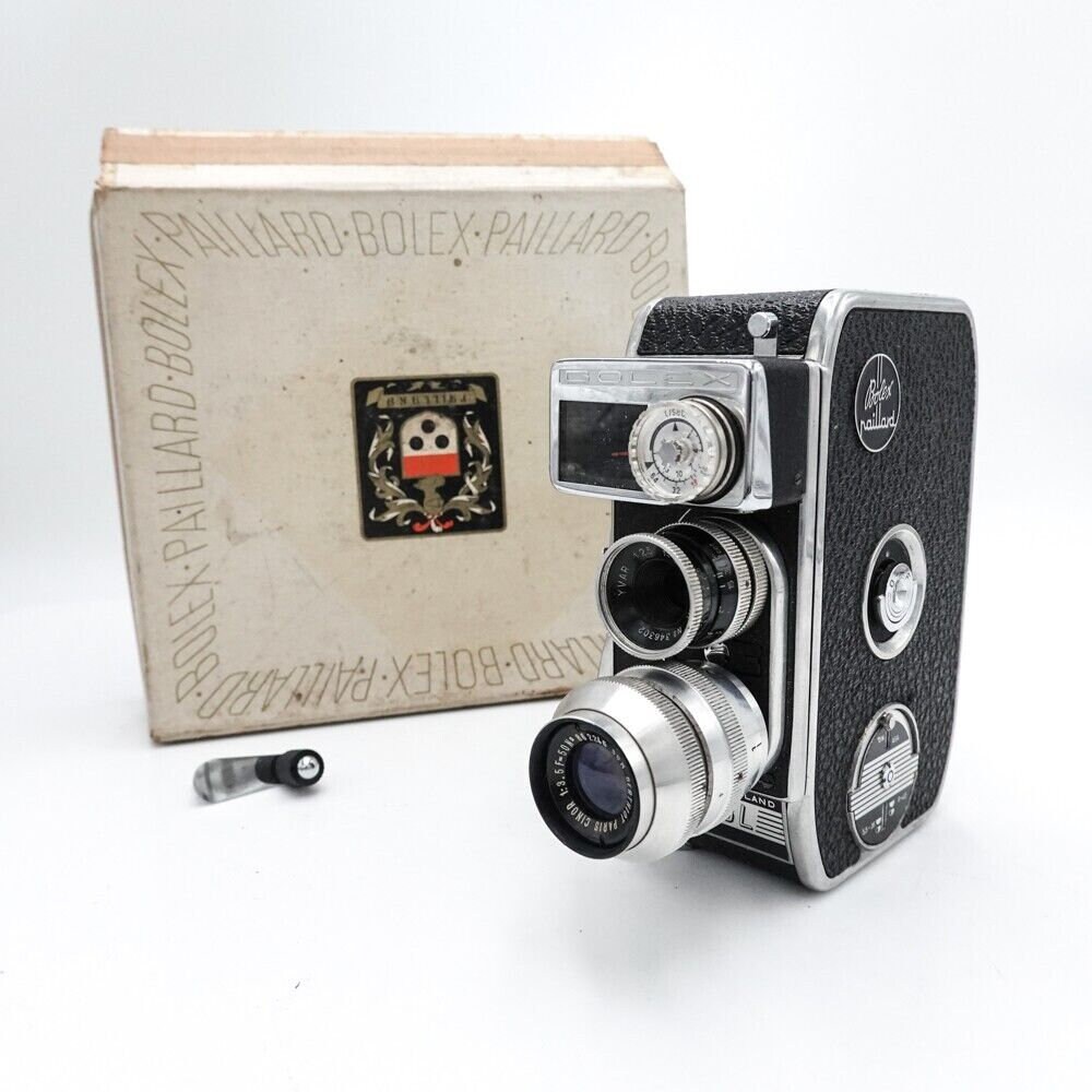 Paillard bolex b8l ダブル 8 mm 映画用シネフィルムカメラ 2