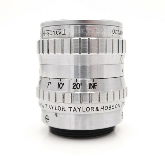 Taylor Hobson 1 Inch 25mm F/1.9 Cine Lens C Mount Fully - Etsy