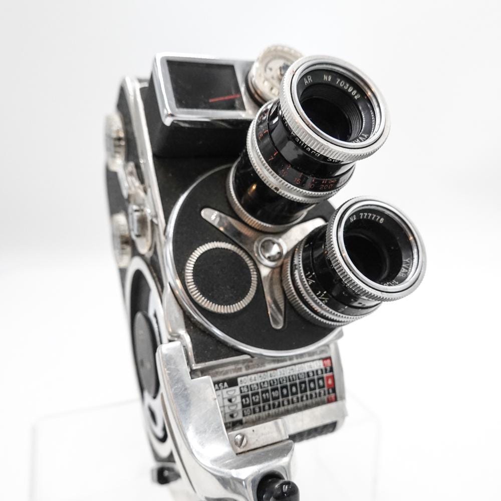 8mmフィルムカメラ Paillard Bolex E8 Paillard Bolex E8 – Hard to Find Camera Store