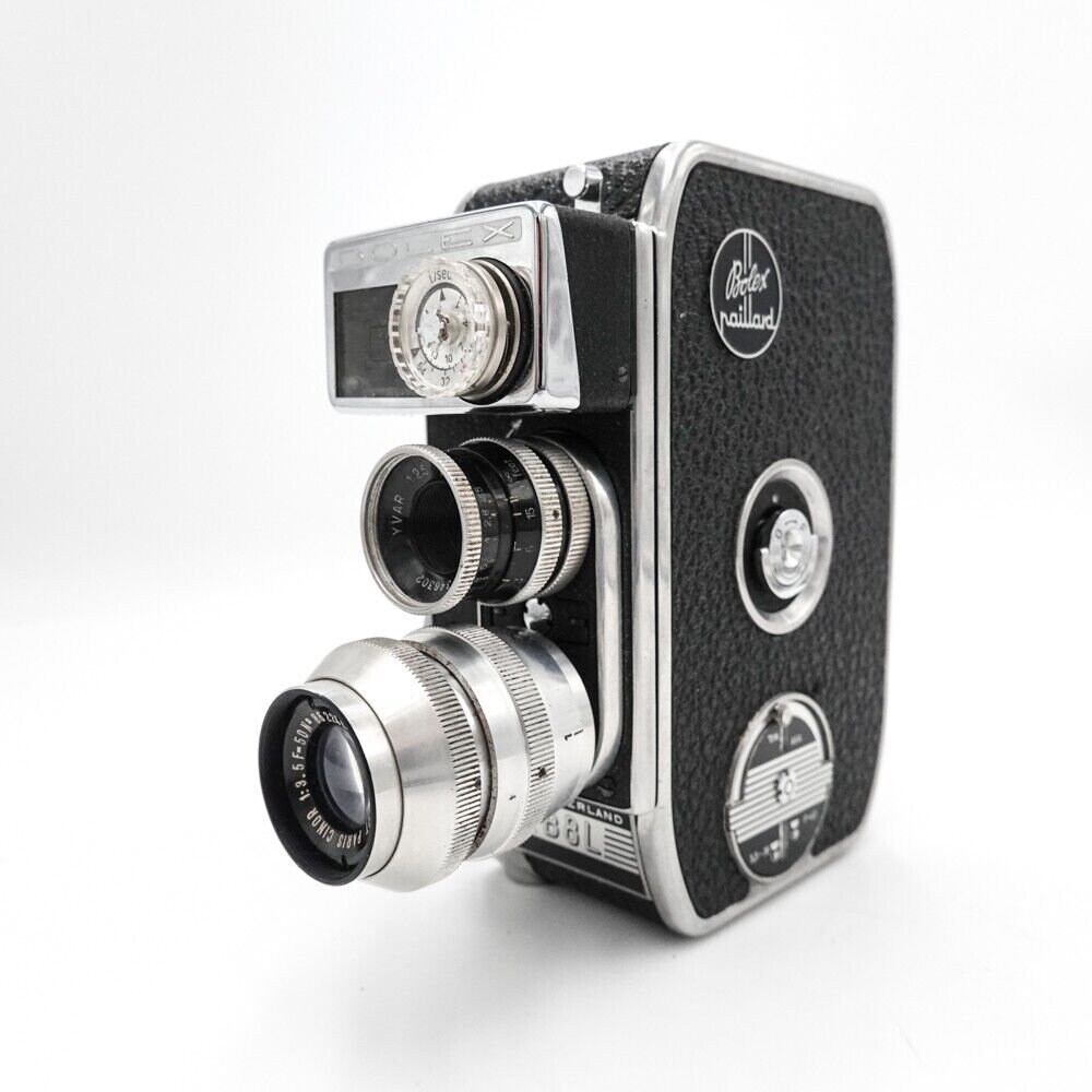 Paillard bolex b8l ダブル 8 mm 映画用シネフィルムカメラ 2 Paillard bolex b8l ダブル 8 mm 映画用シネフィルムカメラ 2