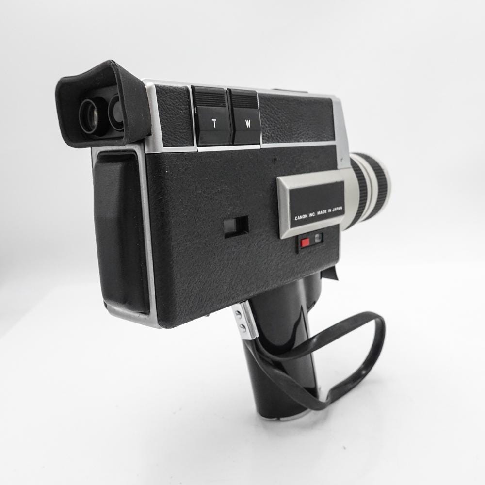 Canon Auto Zoom 518 Sv Super 8 Cine Film Camera - Fully