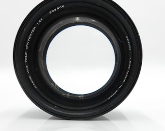 Canon c-8 1.6x tele converter 48mm thread for super 8 cameras