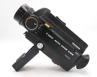 Canon 318m super 8 cine film movie camera - black - fully working