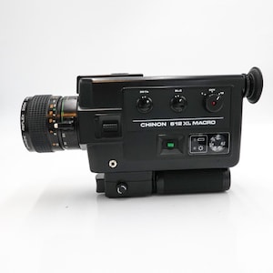 Chinon 612xl macro super 8 cine film movie camera - fully working