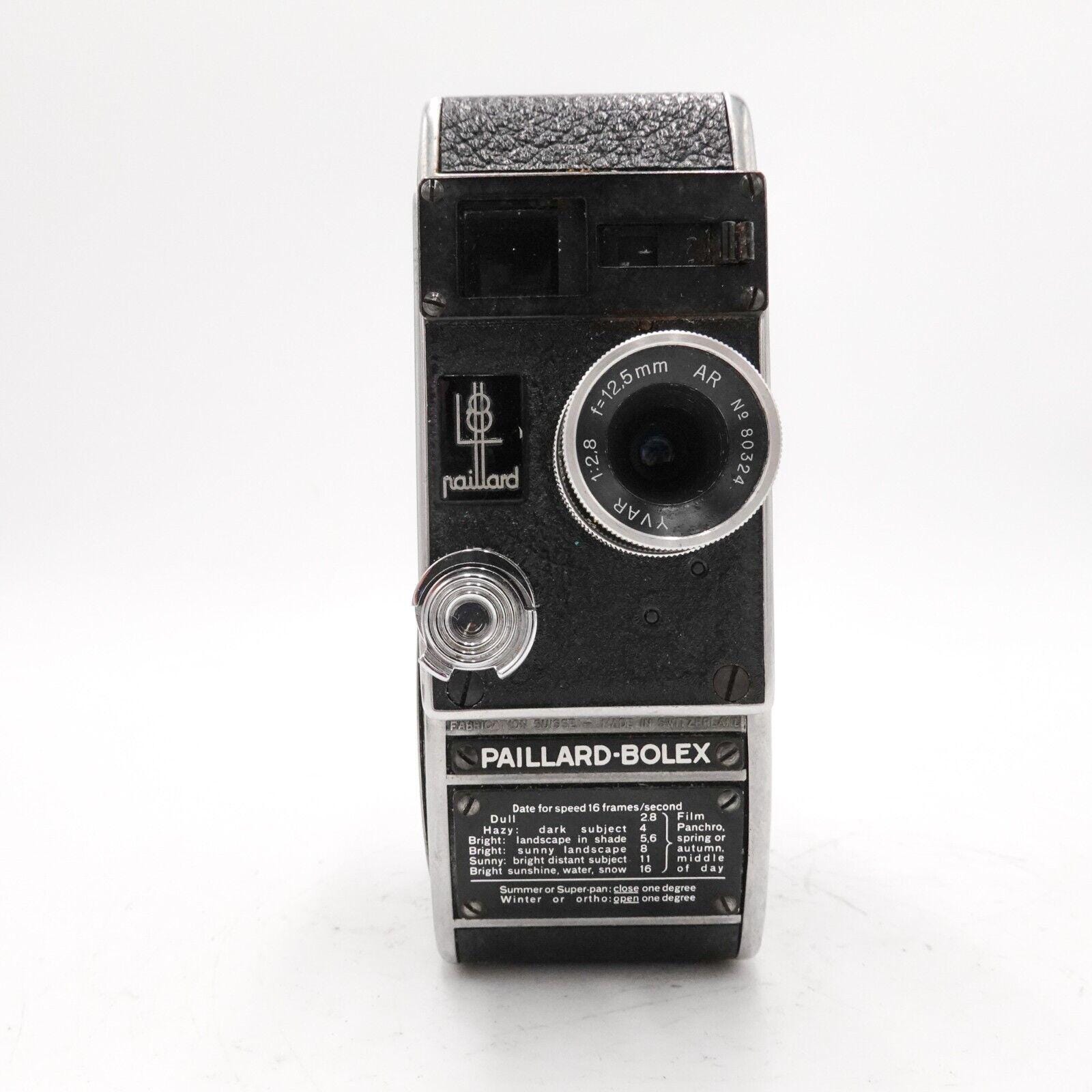 8mmフィルムカメラ Paillard Bolex E8 Paillard Bolex E8 – Hard to Find Camera Store