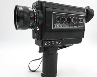Braun smz 864 macro super 8 cine film camera - working - #s8-7917