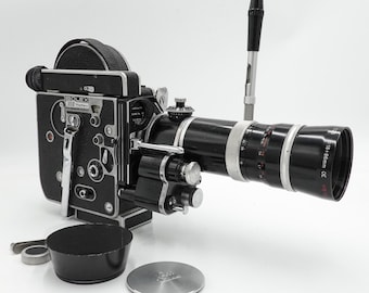 Bolex H16 Reflex REX 16 mm シネカメラ（Pizar 25 mm レンズ付き