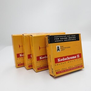 Kodak Kodachrome K40 Sound Super 8 mm Color Movie Film Type A Sold Per Box NOS