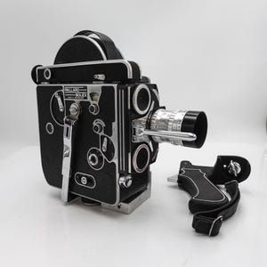 クラシックカメラ　bolex 　撮影機　レトロカメラ ボレックス  レトロポップ Bolex H16 - 50年代 16 mm シネカメラ画像 - 1950年代のカメラの