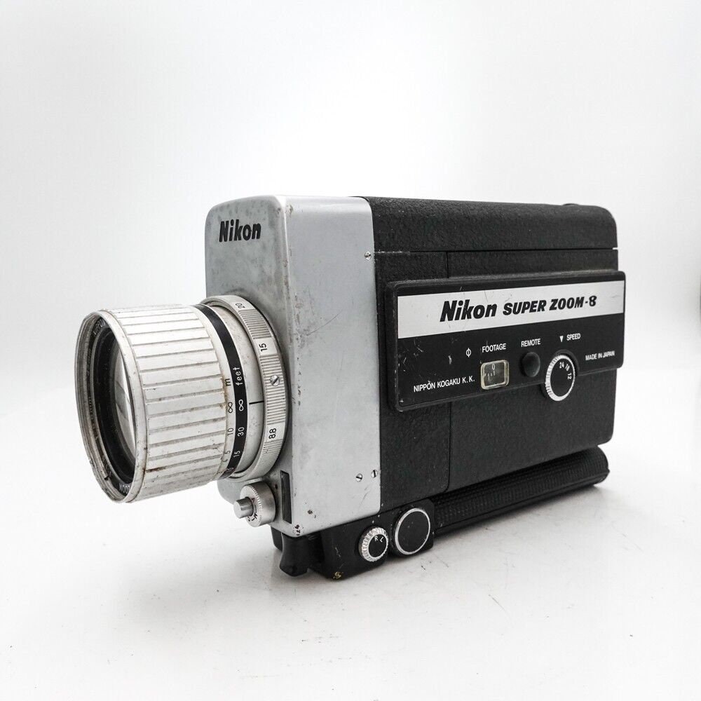Fotocamera a pellicola Nikon super zoom 8 super 8 leggi la descrizione 8285 Etsy Italia