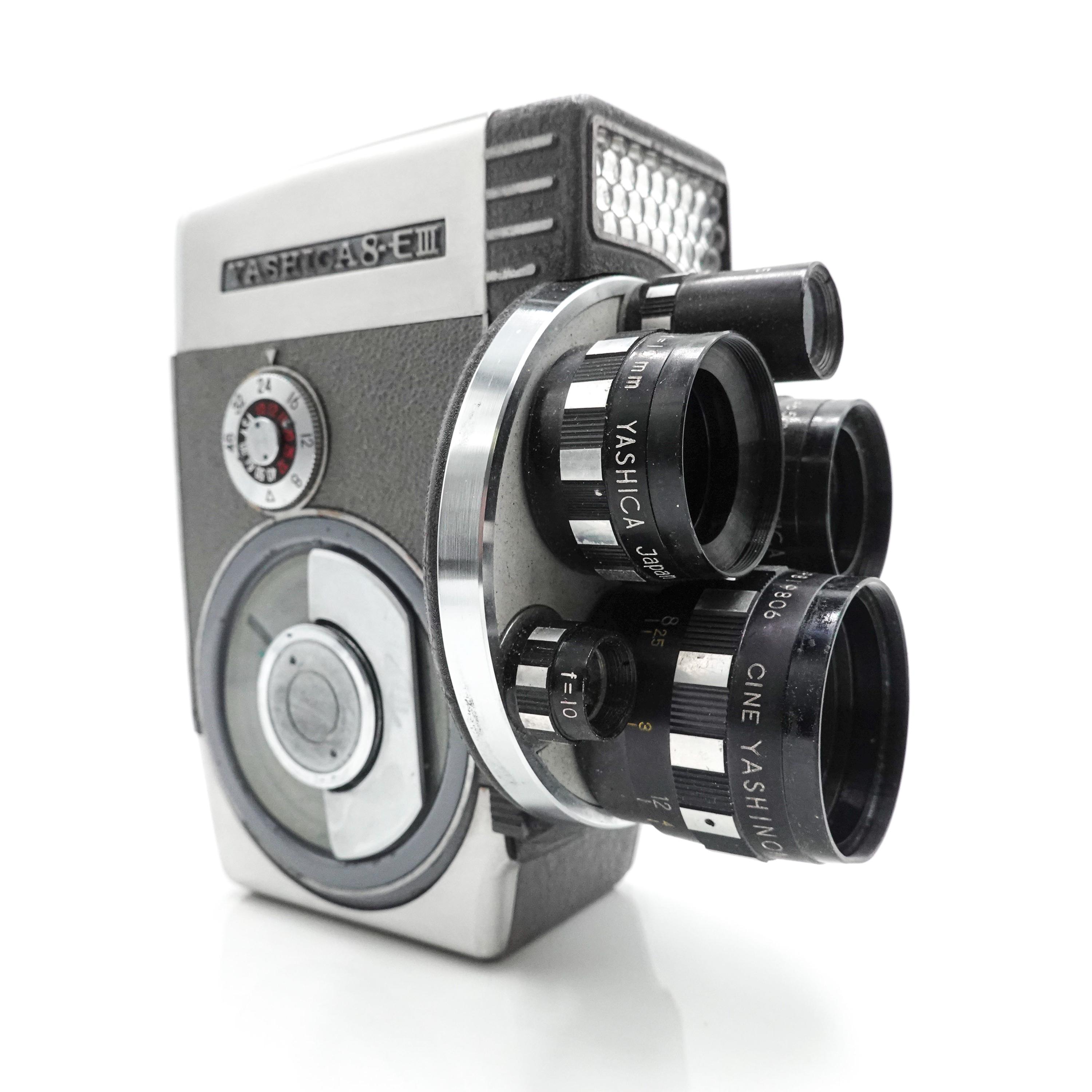 Yashica 8-e Iii Double 8mm Cine Film Camera - Fully Working