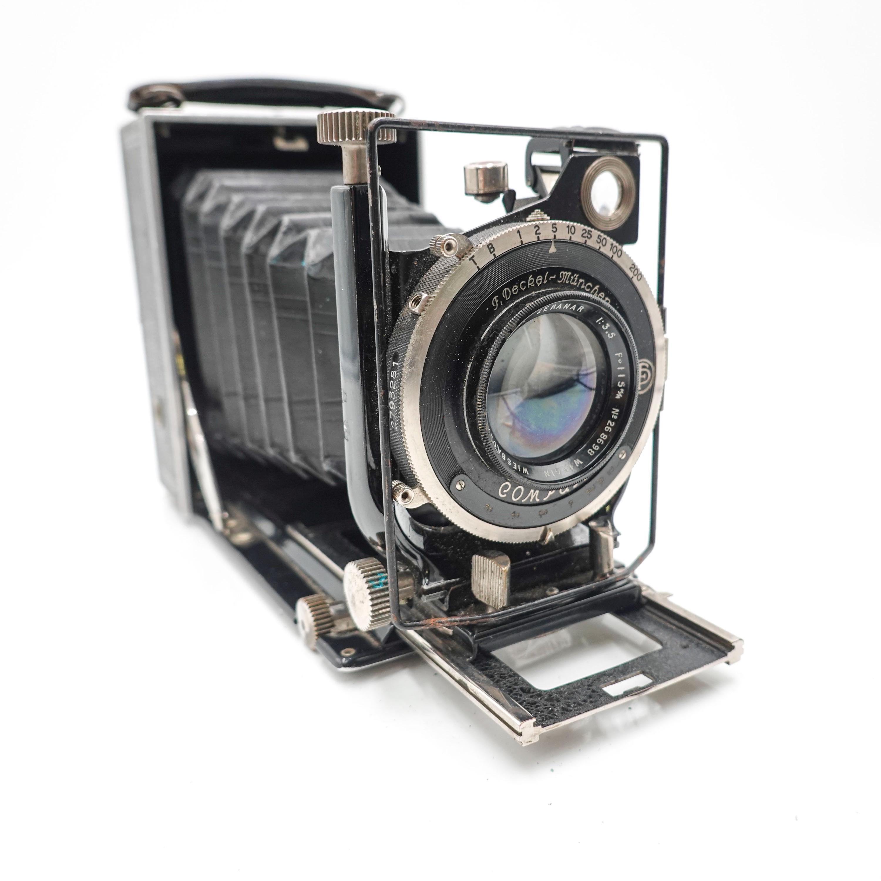 爆買い，品質保証】 T9-73 COMPUR(コンパー？) 蛇腹カメラ ANASTIGMAT