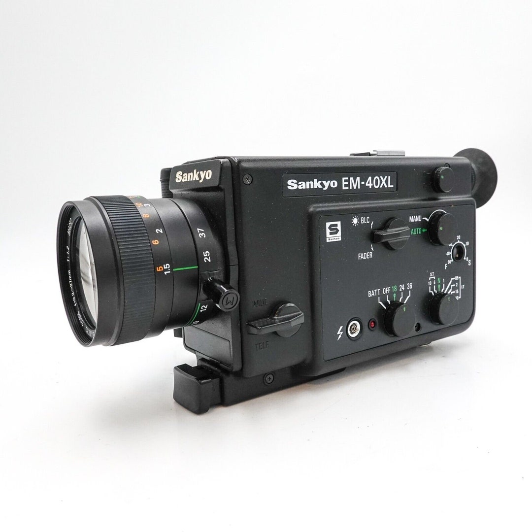 Sankyo Camera Sankyo Em-40xl Super 8 Cine Film Camera Fully Working S8-7911 - Etsy