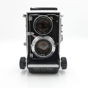 MAMIYA C33 PROFESSIONAL 80mm 2.8 ブルードット Vintage Mamiya C33 Professional 6x6 TLR Camera w/ Sekor 80mm
