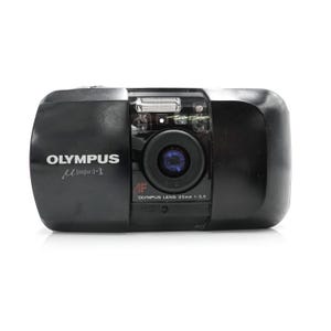 Olympus mju-1 compact point & shoot 35mm film camera - fully working