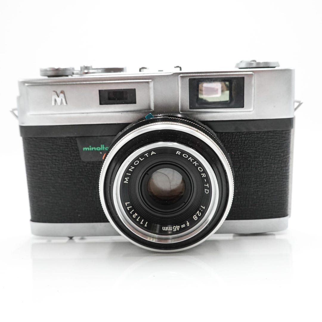 Minolta A3 35mmフィルムカメラ Minolta A3 35mm Rangefinder Film Camera - Fully Working - Etsy