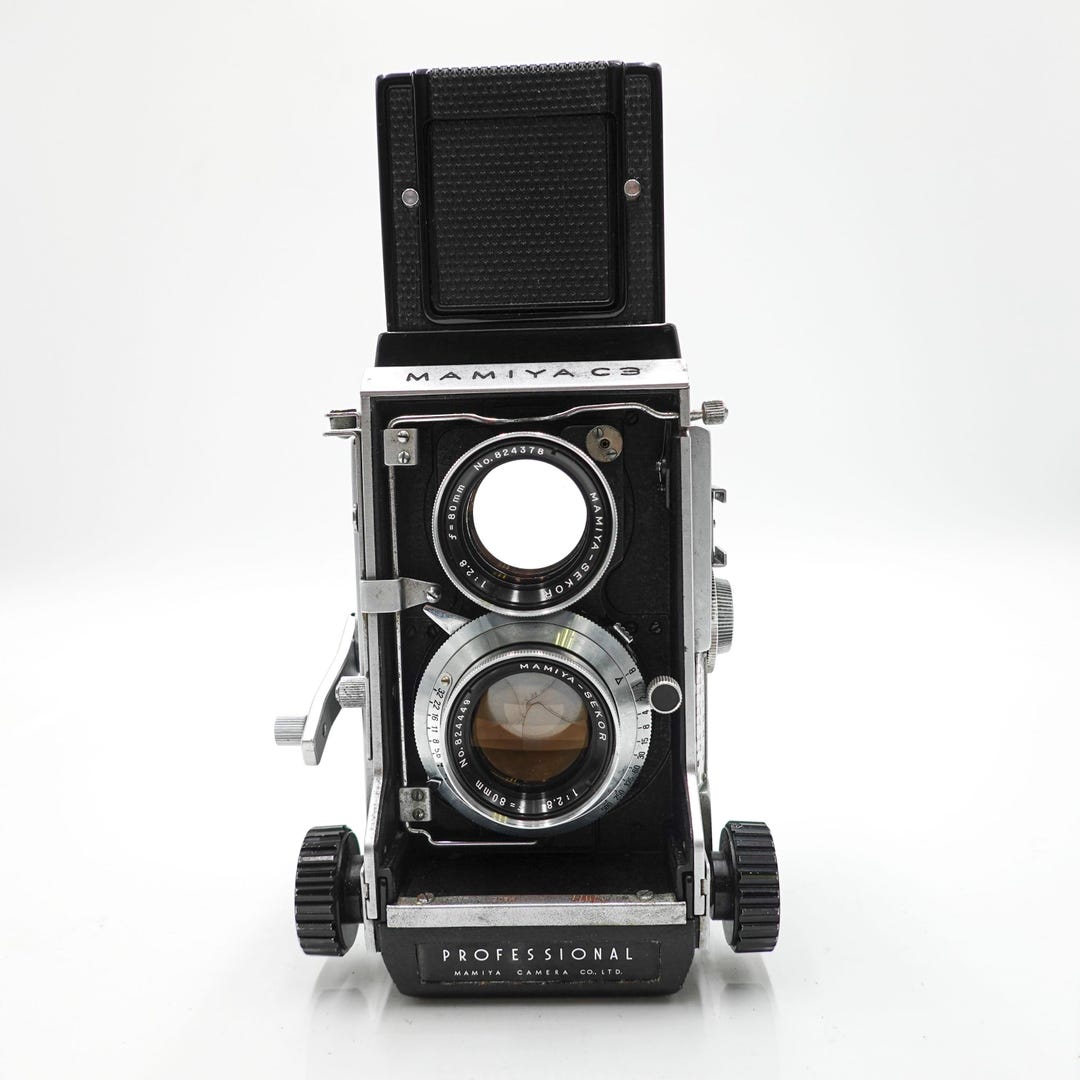 中古】 MAMIYA C3 PROFESSIONAL MAMIYA-SEKOR 105mm F3.5 マミヤ 二