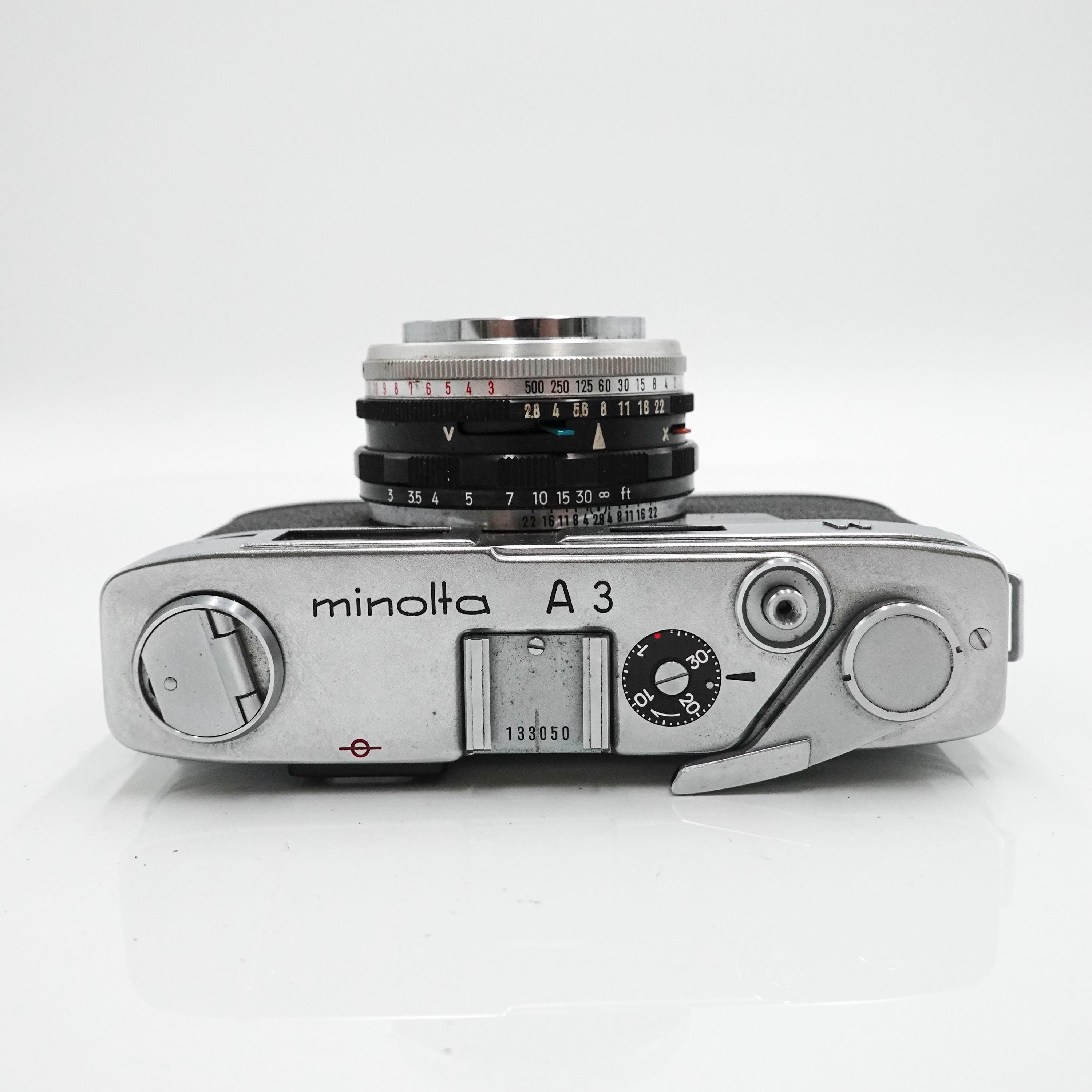 Minolta A3 35mm Rangefinder Film Camera - Fully Working - Etsy