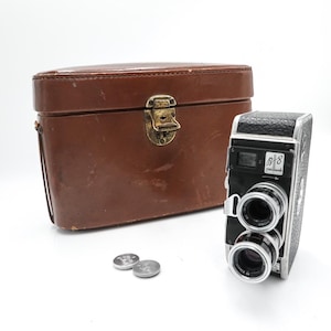 Bolex paillard b8 b-8 double 8mm cine film camera w/2 lens - fully working