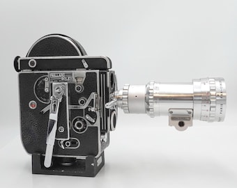Bolex H16 Reflex REX 16 mm シネカメラ（Pizar 25 mm レンズ付き