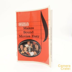 Eumig makes sound movies easy vintage super 8 brochure ot-2282