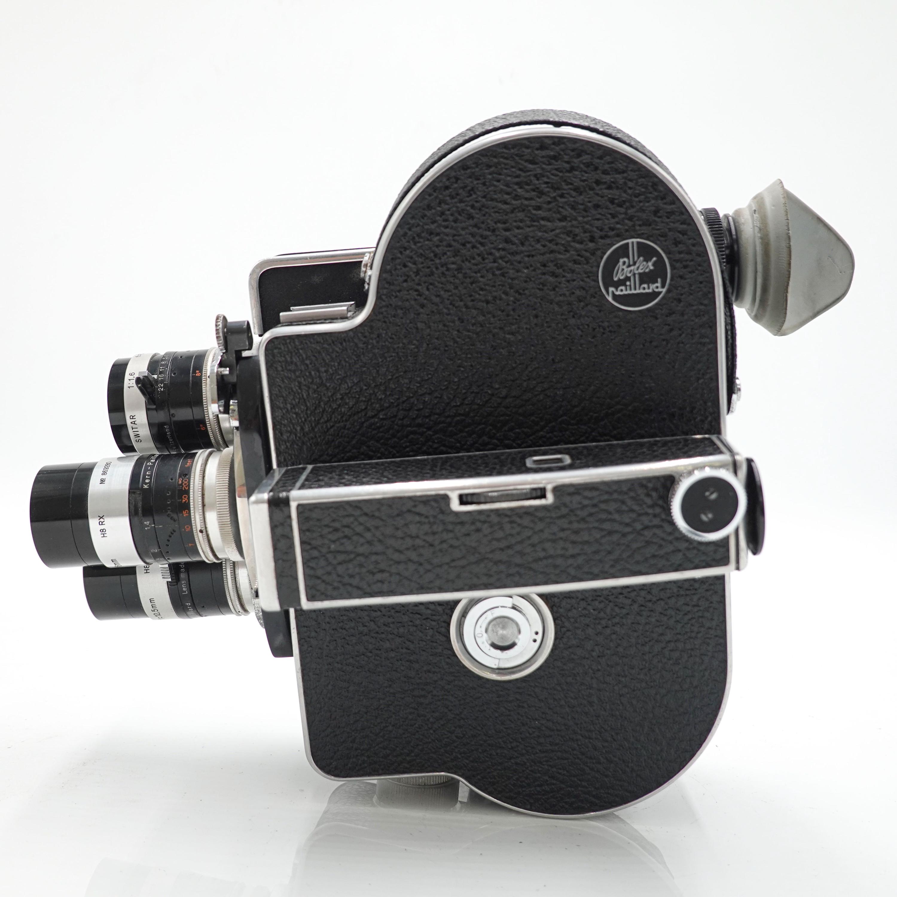Bolex Paillard H8 Rex ダブル/レギュラー 8 mm シネフィルムカメラ