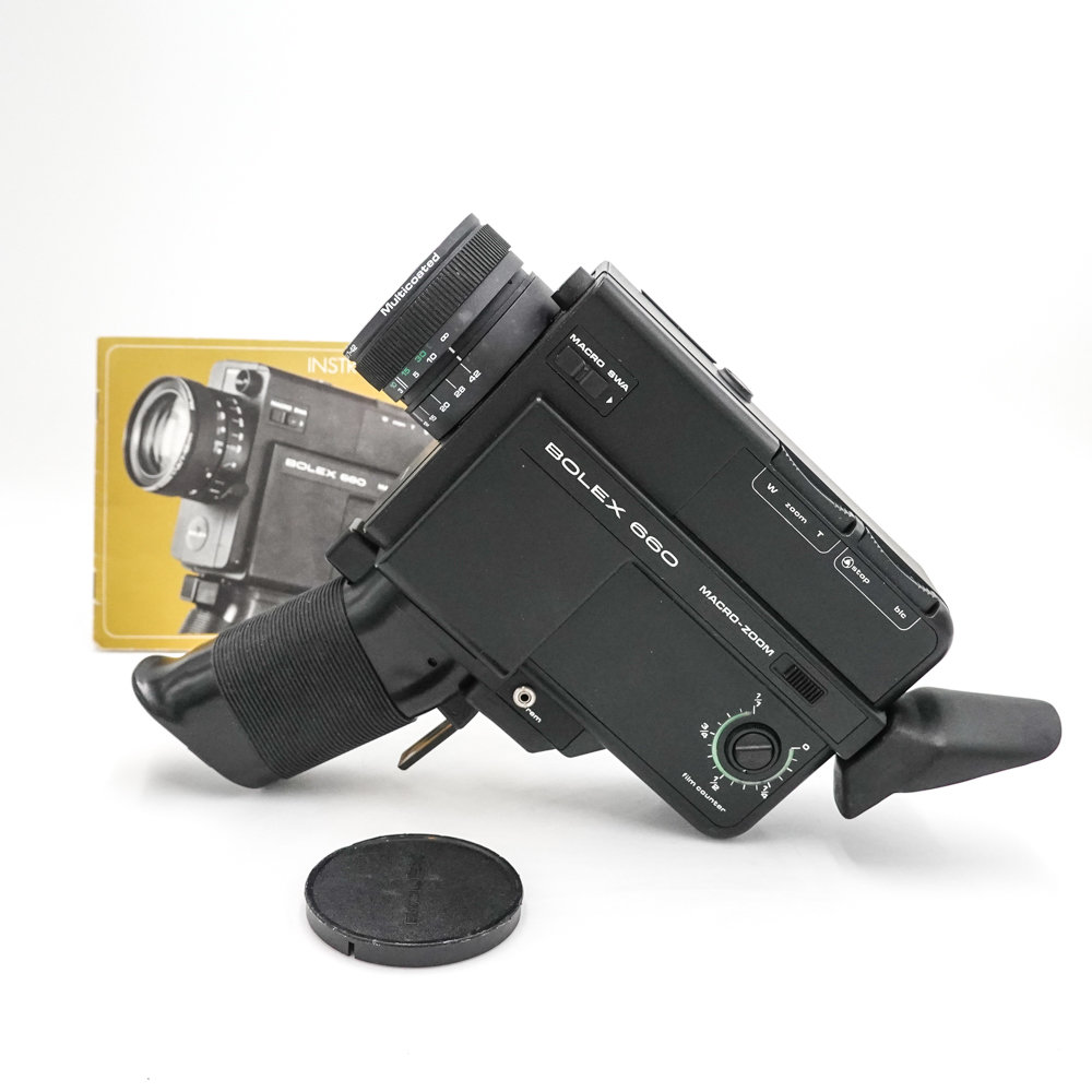 Bolex 660 Macro Super 8 Cine Film Camera - Working S8-8419 - Etsy
