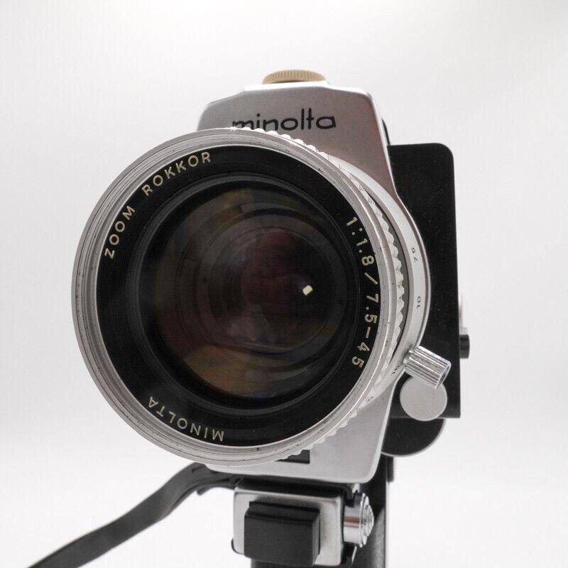スーパー8 8ミリカメラ Minolta Autopak-8 D6　動作品 ミノルタ オートパック8 D6 スーパー8 シネフィルムカメラ - 完全に