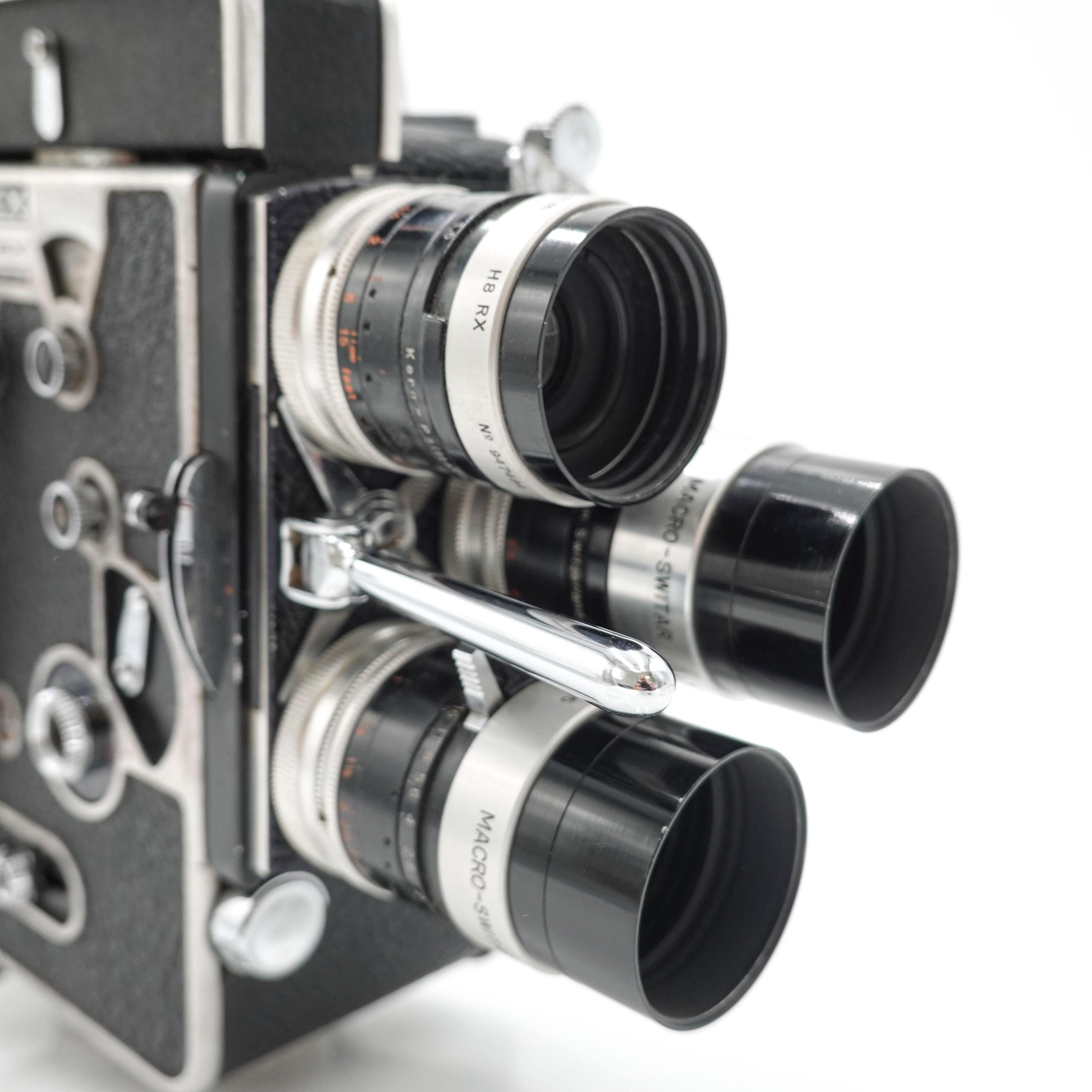 Bolex Paillard H8 Rex ダブル/レギュラー 8 mm シネフィルムカメラ