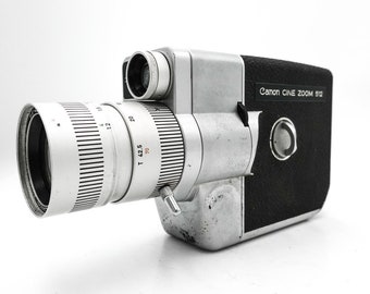 Canon cinezoom512 ダブルエイトフィルム用のシネカメラ 8mm Film Canon Cine Zoom 512 Achat Du Jour (1) Caméra Double 8mm