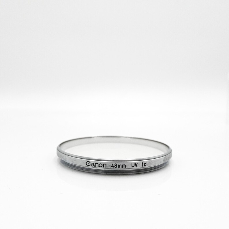 Filtro UV vintage Canon Skylight 1A de 48 mm - VGC imagen 2