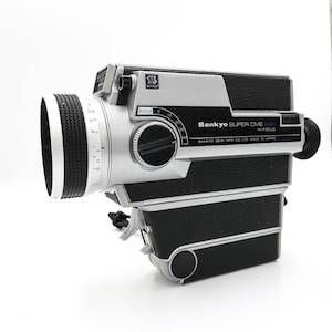 Sankyo super cme-660 super 8 cine film camera - fully working