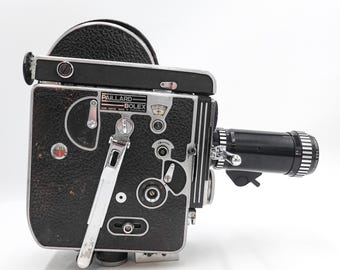 Paillard Bolex H16 Reflex Rex 16mm Cine Film Camera & 17-85mm F