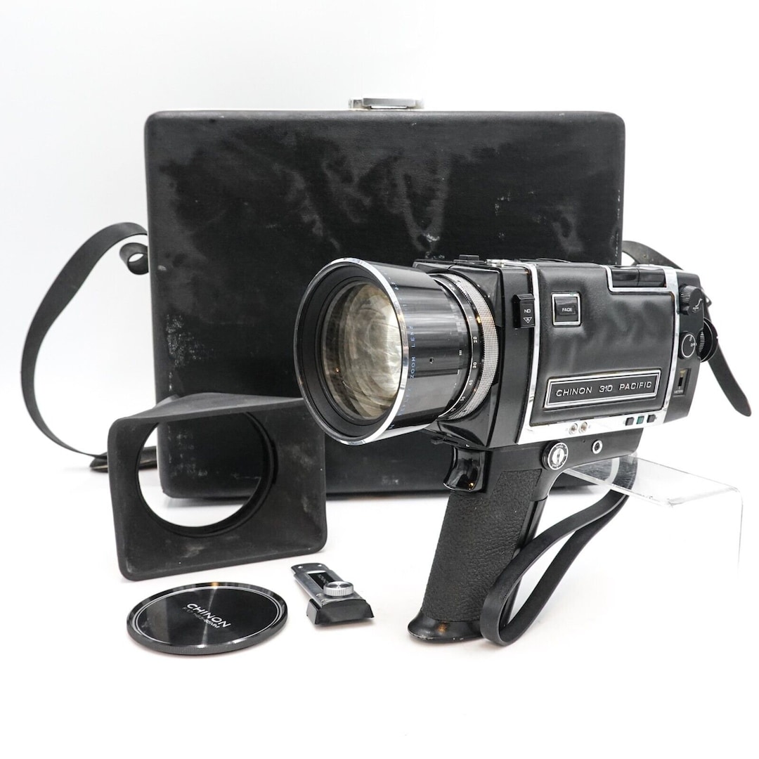 Chinon 310 Pacific Super 8 Cine Film Camera - Fully Working - S8