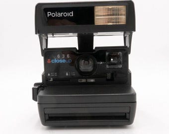 Polaroid 636 closeup instant film camera - fully working cam-7800