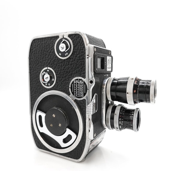 Buy Bolex Paillard B8 B-8 Double 8mm Cine Film Camera W/2 Lens