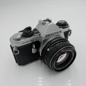 Pentax me super 35mm film slr camera & 50mm f/1.7 lens - fully working image 3