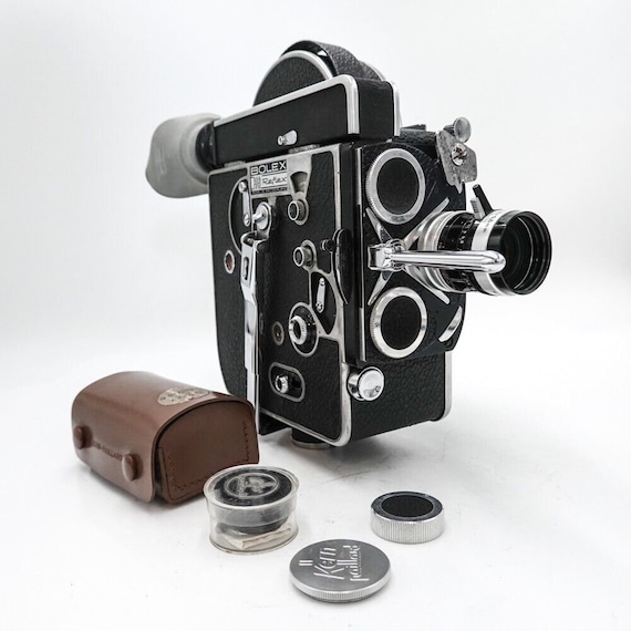 PAILLARD-BOLEX バイヤール　８mm カメラ Bolex Paillard B8 8mm Movie Camera w/ Kern 36mm & 12.5mm