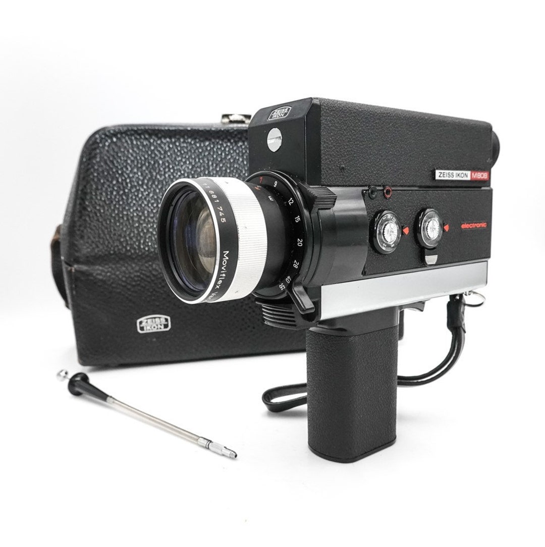 ⭐︎Toy⭐︎Digital 8mm Movie⭐︎camera Buy Zeiss Ikon Moviflex M808 Electronic Super 8 Cine Film Camera