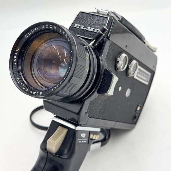 Elmo 106 Super 8 Cine Film Camera - Black - Fully Working - Etsy