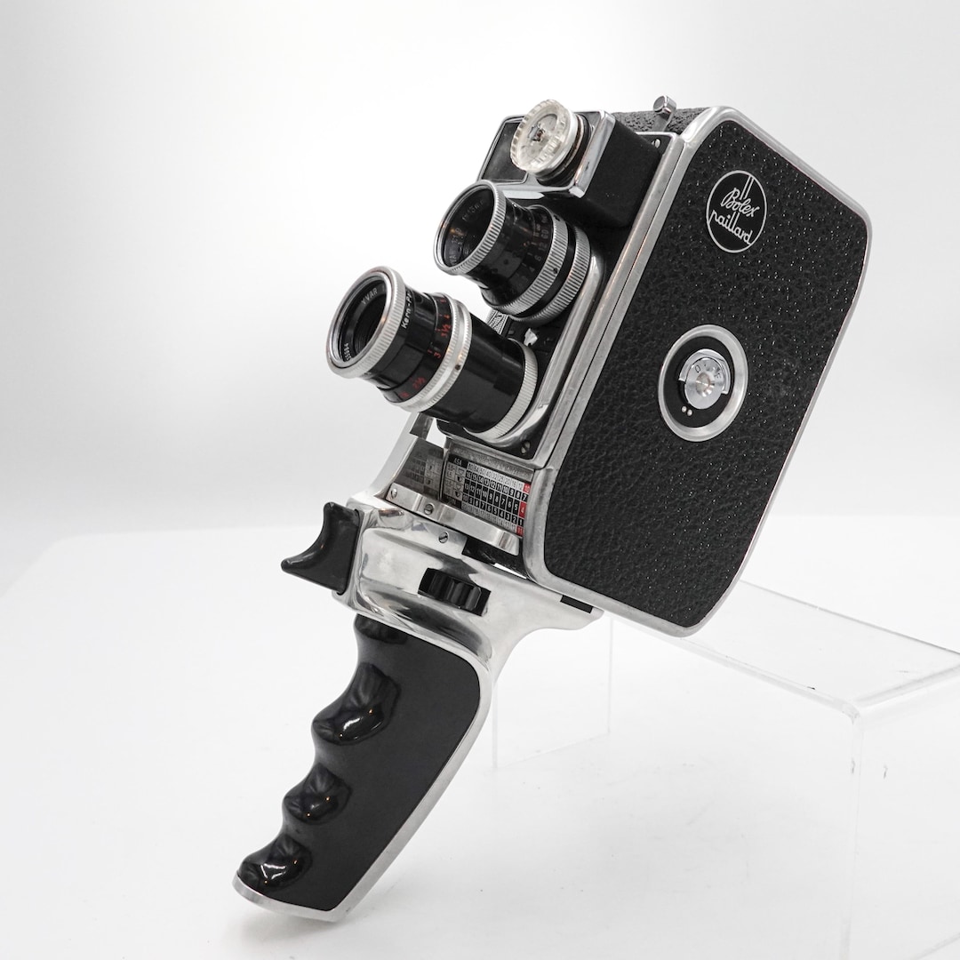 Paillard Bolex B8L ダブル8mm映画用シネフィルムカメラ（レンズ2個