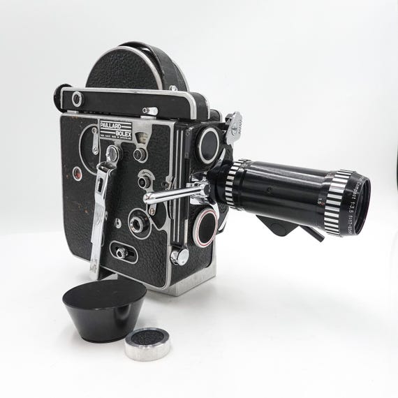 Paillard Bolex H16 Reflex Rex 16mm Cine Film Camera & 17