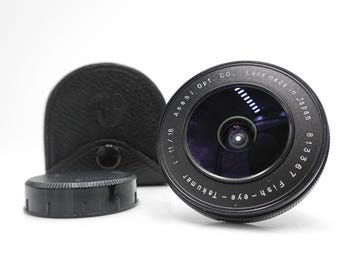 PENTAX FISH-EYE-TAKUMAR 18mm F11 M42マウント Pentax Asahi Fish-eye Takumar 18mm F/11 Camera Lens - M42 Mount