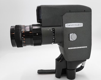 Canon zoom reflex 8-2 double 8mm cine film camera - fully working