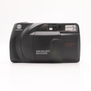 Minolta memory maker 35mm compact point & click film camera - new nos cam6688