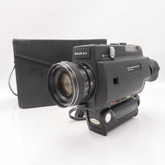 Sankyo Es25 Xl Super 8 Cine Film Camera & Case Fully Etsy