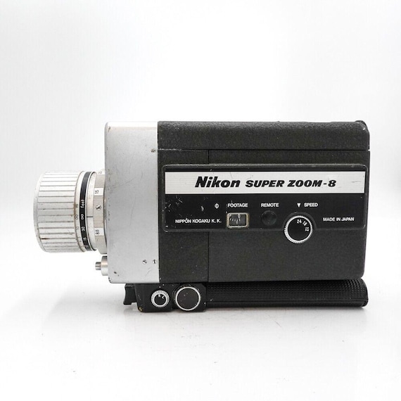 Nikon Super 8mm Film Camera Super Database, Nikon 8x Super Zoom